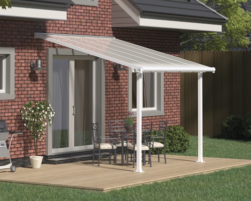 Palram terrasoverkapping – Canopia Olympia 3x3 307 x 295 cm wit