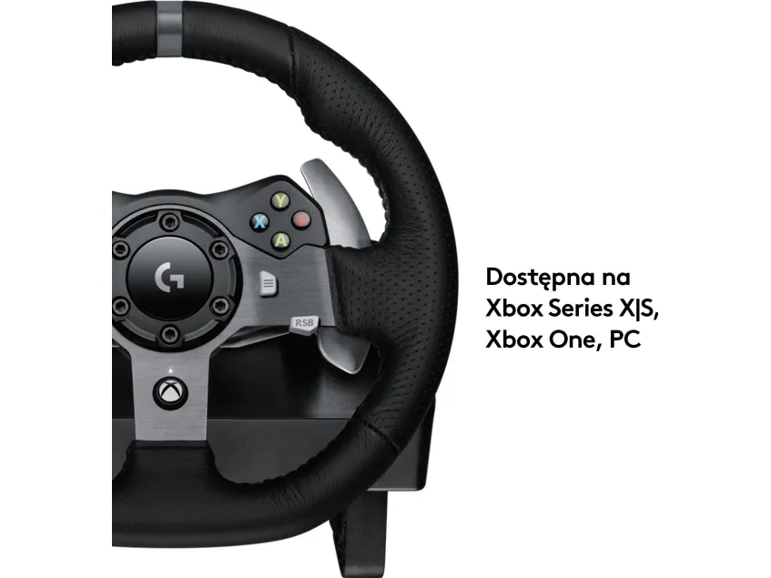 Logitech® | G920 Driving Force - Rat og pedalsæt - kabling - for Microsoft Xbox One & PC