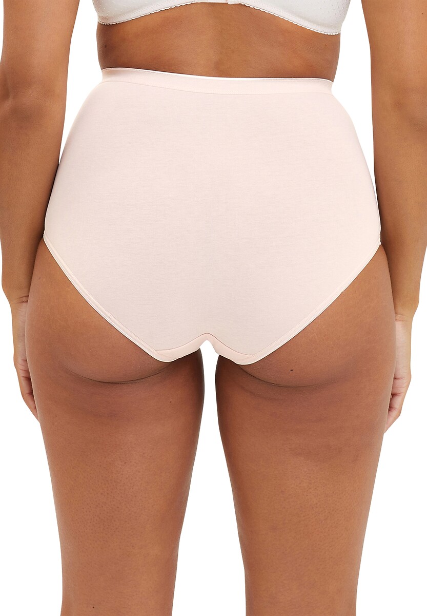 SANS COMPLEXE<br>Conjunto de 3 calcinhas de cintura alta Simplement em algodão orgânico