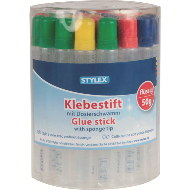 Klebestift mit Dosierschwamm - flüssig - 1 Stück