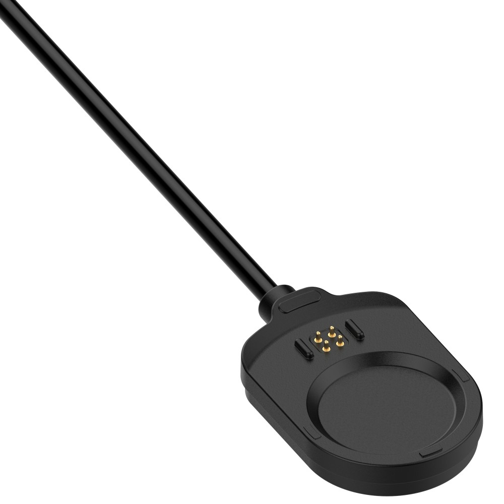 (1m) USB A auf Garmin Rundes Magnetisches Ladekabel - Schwarz