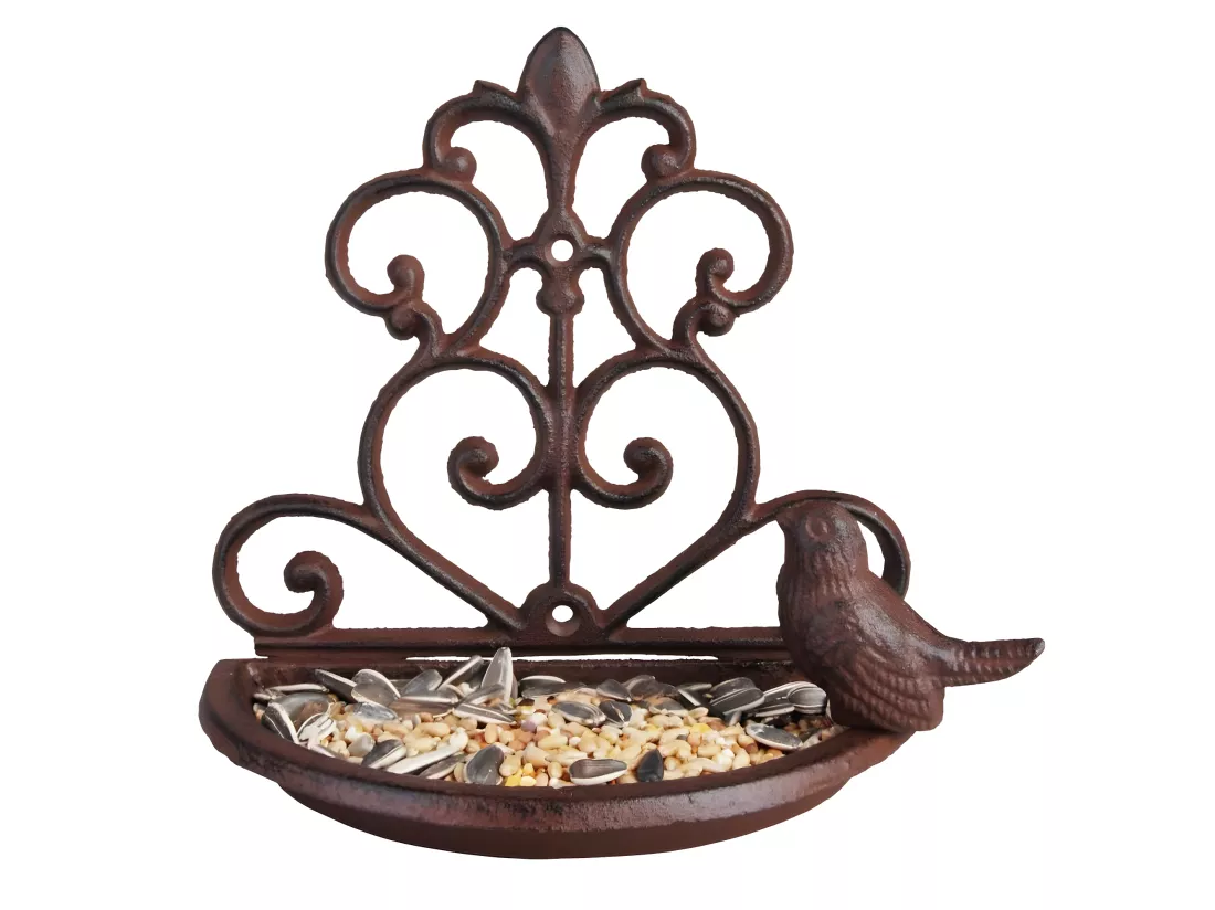 Plâteau de graines à oiseaux mural - Esschert Design
