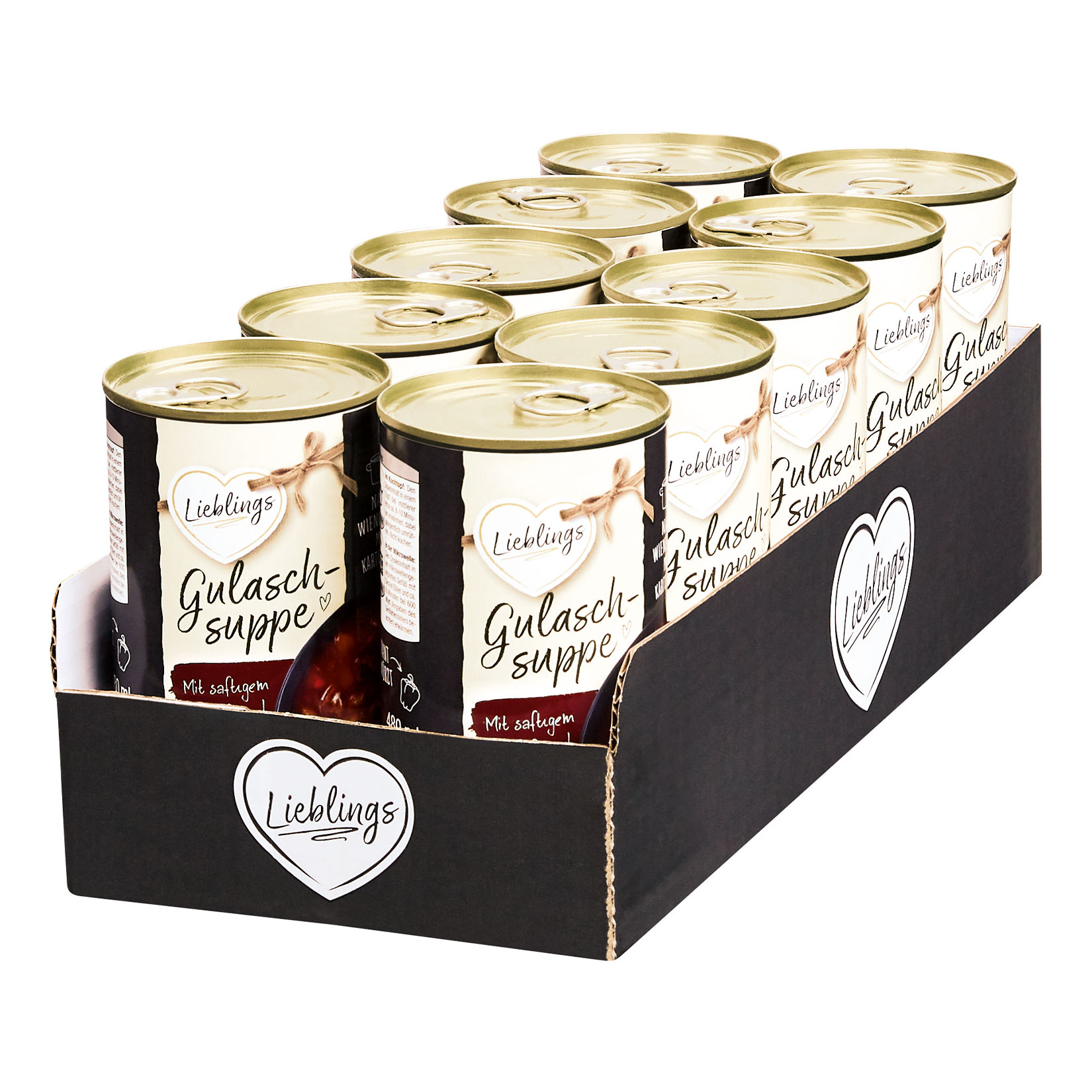 Lieblings Gulaschsuppe 480 ml, 10er Pack