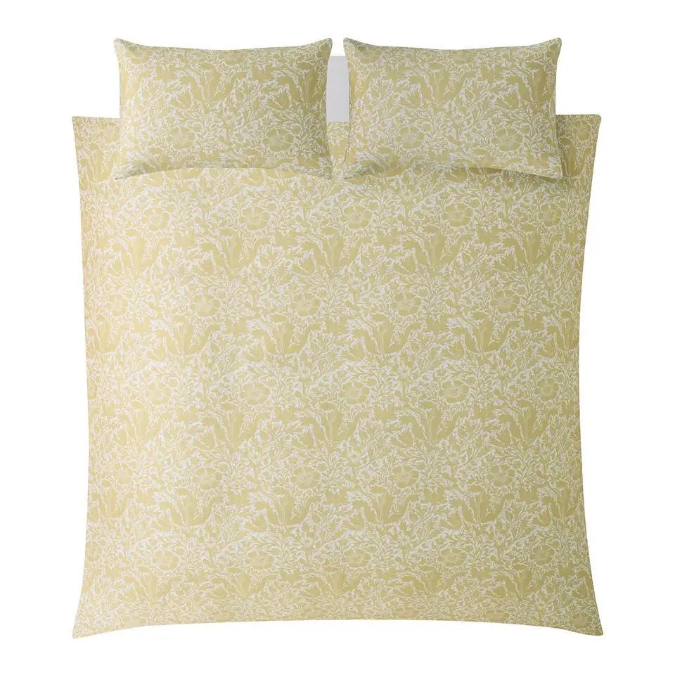 William Morris at Home Dekbedovertrek lits-jumeaux Compton Olive 230 x