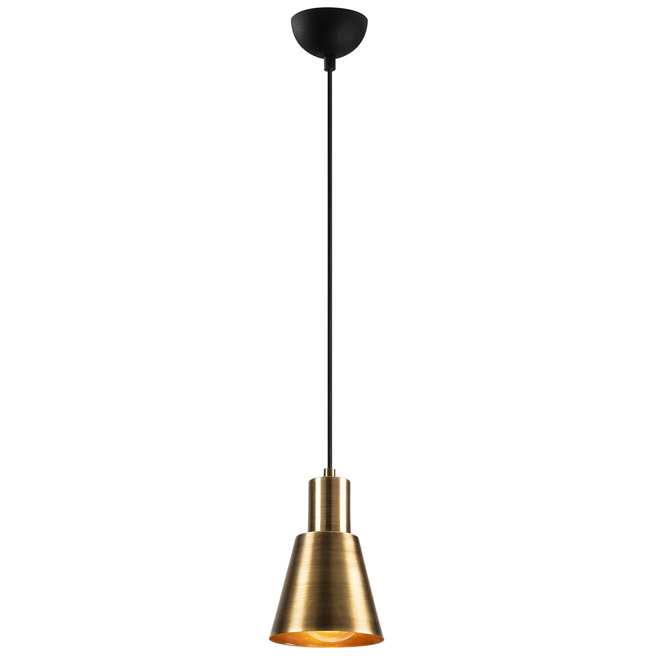 Opviq Suspension Kem noir/doré - 14x114 cm