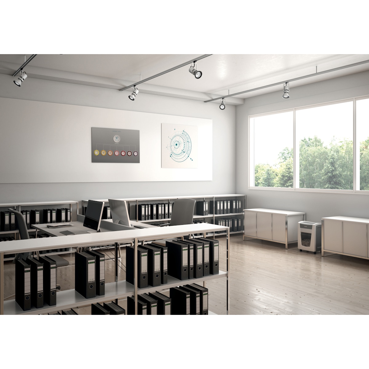 Leitz IQ Office Pro P5 Plus makulator med mikrokutting