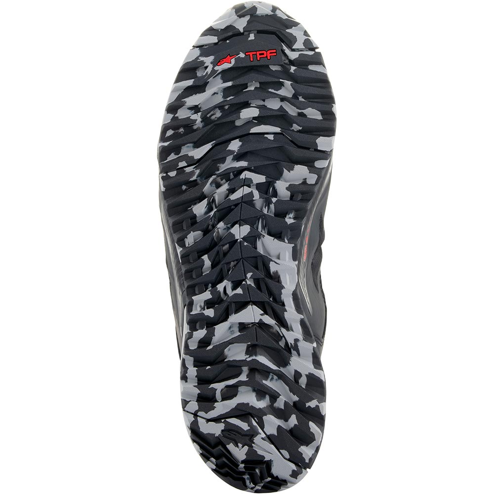 Alpinestars - Chaussures CR-8 Gore-Tex® Noir / Rouge fluo