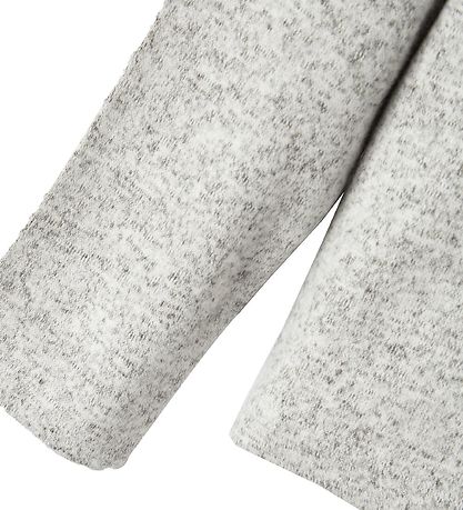 Name It Bluse - Schleife - Schlinge - Strick - Grey Melange