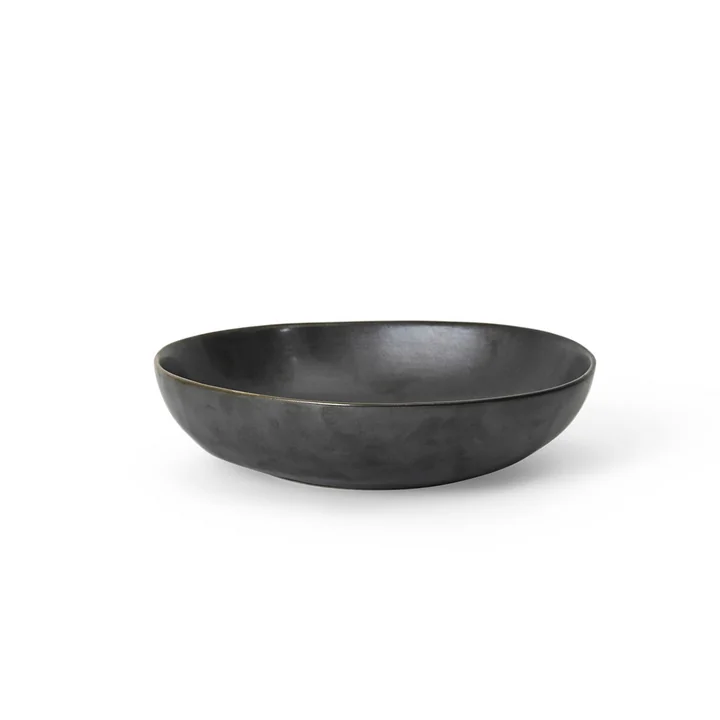 Ferm Living - Flow Schale, Ø 20 cm, schwarz