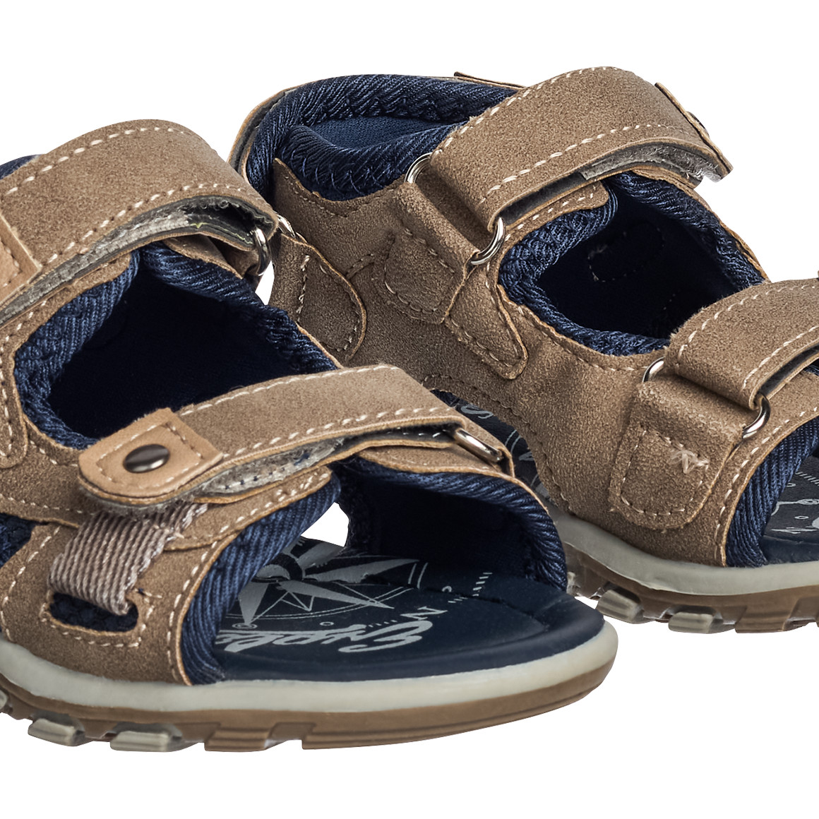 Topomini Baby Sandalen mit Klettverschluss dunkelblau