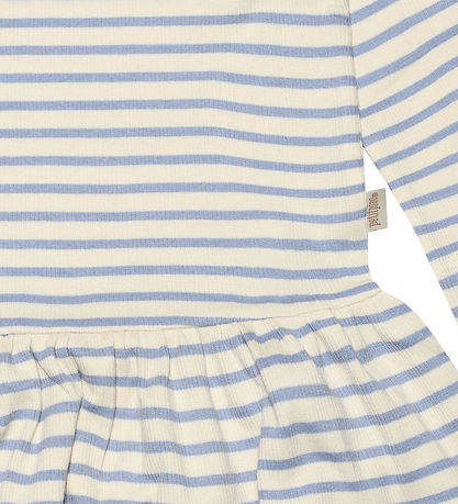 Petit Piao Kleid - Rib - Modal - Spring Blue