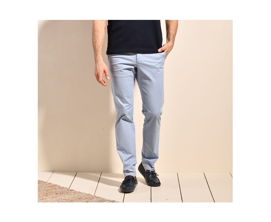 Pantalon chino homme Bleu Pâle II - KYRK