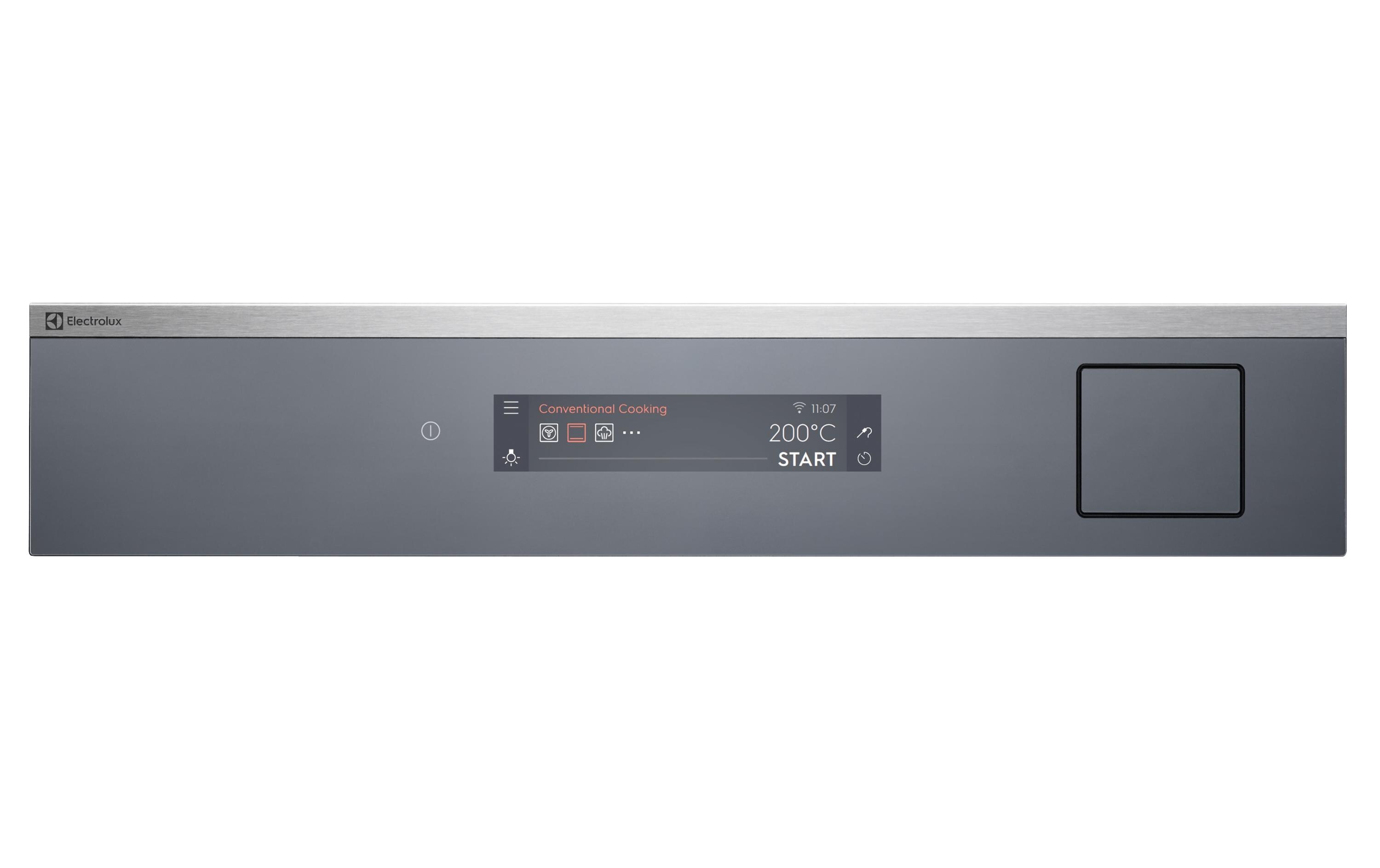 Einbaudampfbackofen EB7PL7KCN Dunkelgrau/Silber A++<br>Backofen für den Einbau
