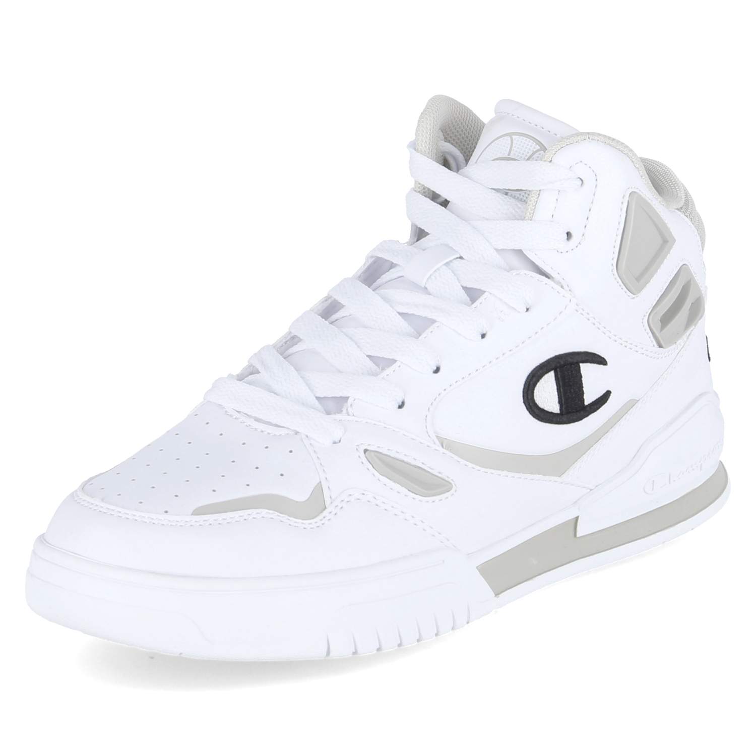 Champion High Sneaker 3 POINT TECH MID - wht/lt.grey