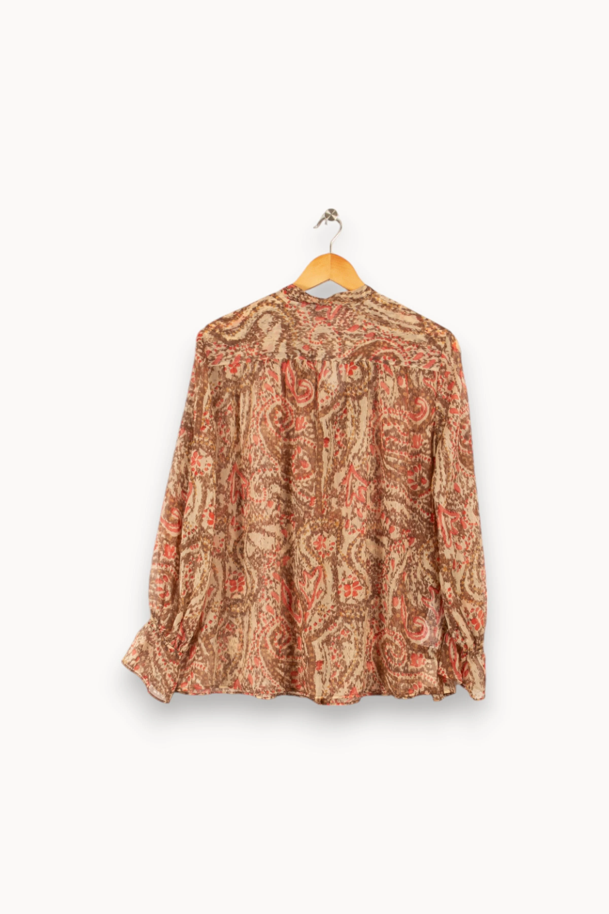 Blouse marron | Marron