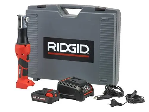 Ridgid RP-219 pressmaskine   batteri og lader