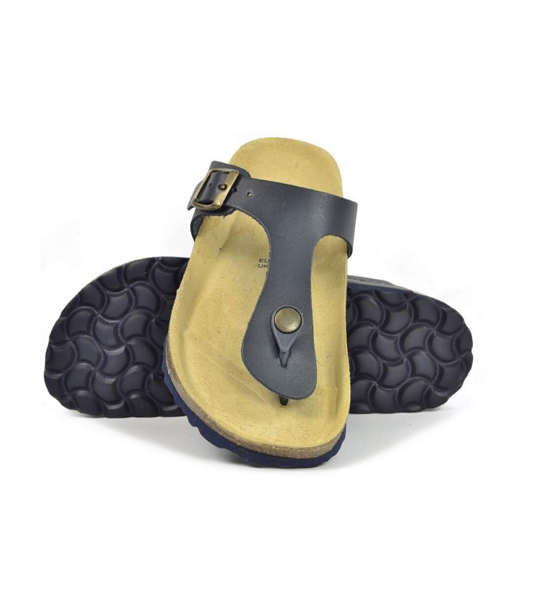 Sanosan - Sandales GENEVE - Femme (Noir) - UTBS2964