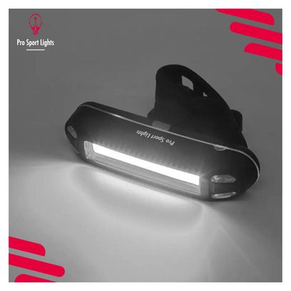 Feu avant de vélo - Blanc USB rechargeable