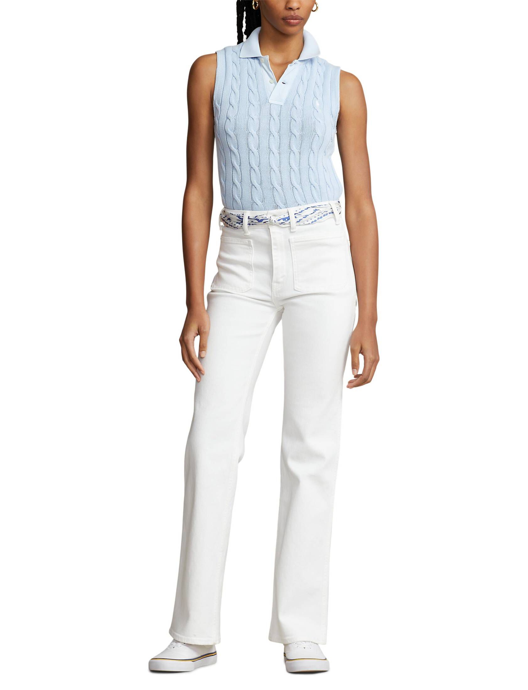 Polo Ralph Lauren| Damen Stricktop POLO TOP