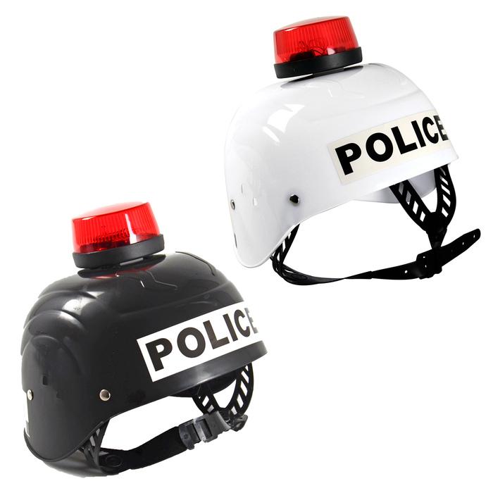 CASQUE DE POLICE LUMINEUX UN