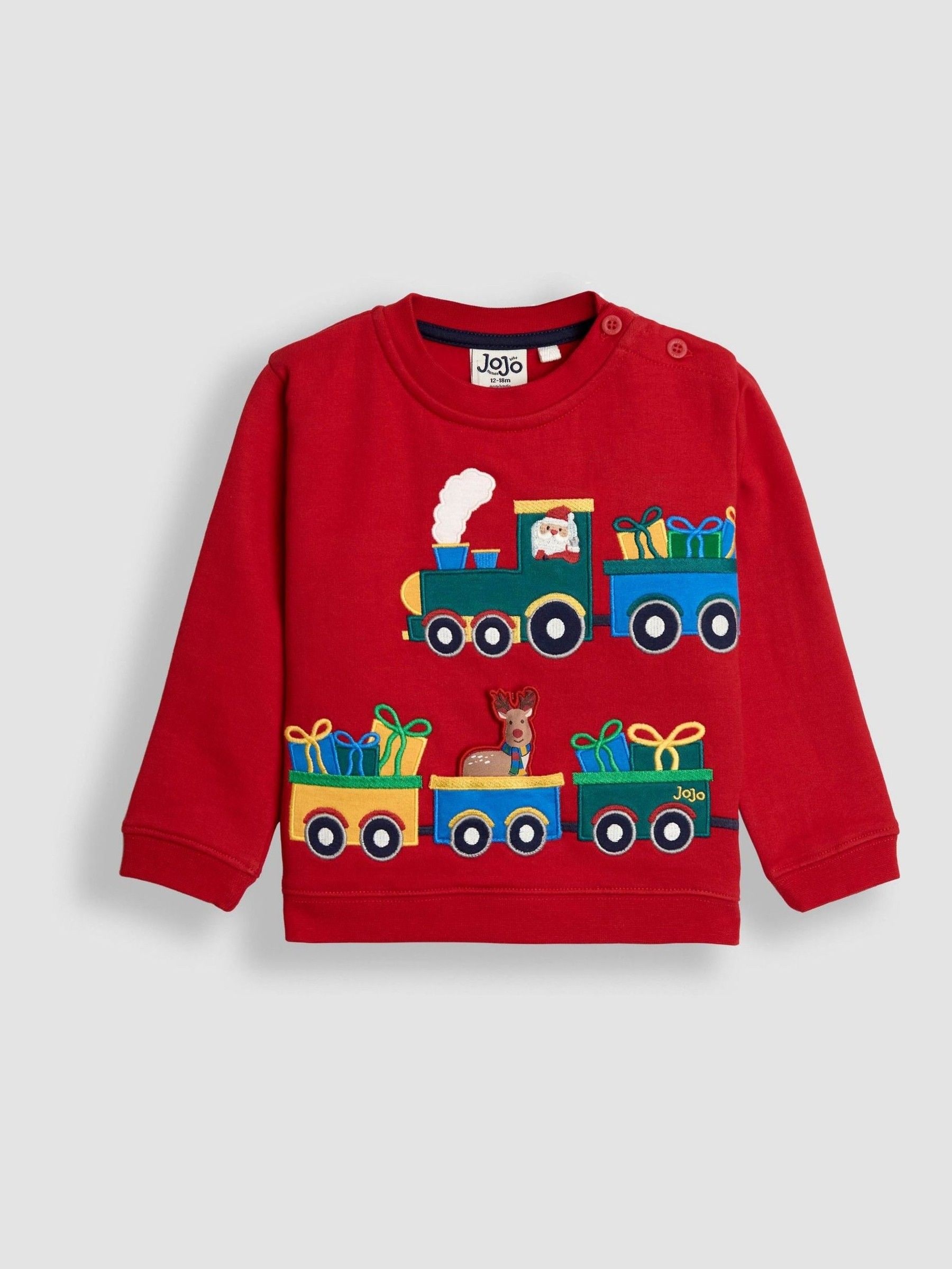 JoJo Maman Bébé sweatshirt met applicatie
