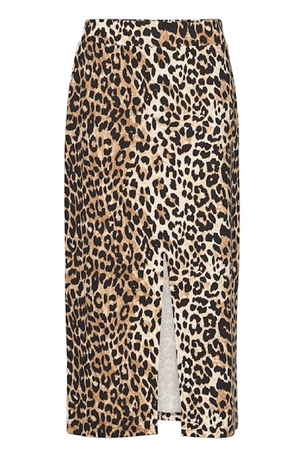 Ichi Ixkate Leop Long Skirt