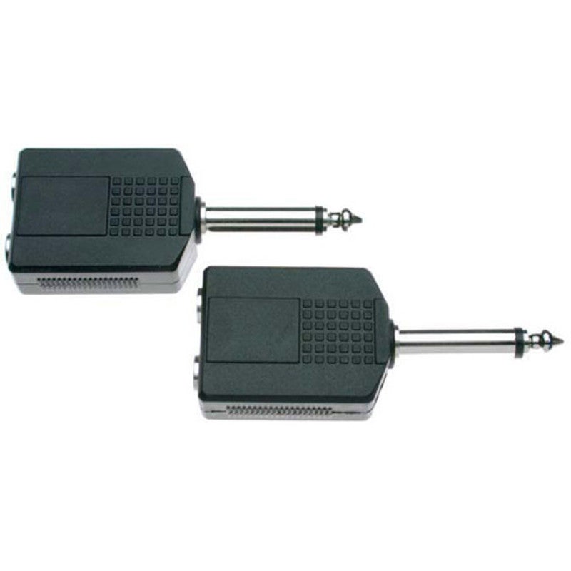 Stagg AC-PM2PFH 6.3 mm mono male - 2x stereo female (2 stuks)