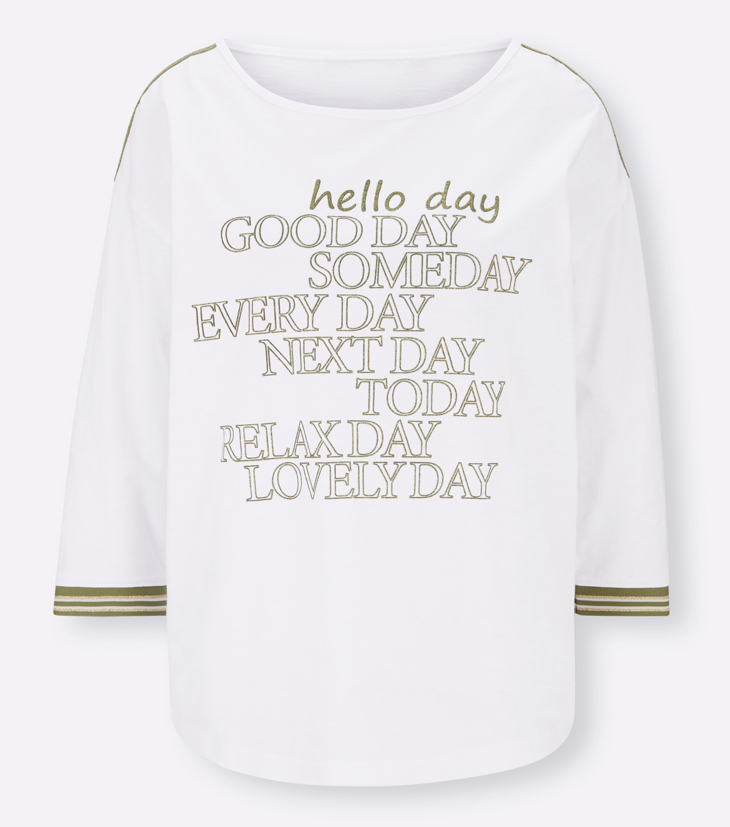 heine T-Shirt in ecru