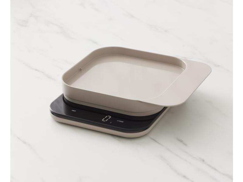 Rosti Küchenwaage Mensura Beige Digitale Küchenwaage