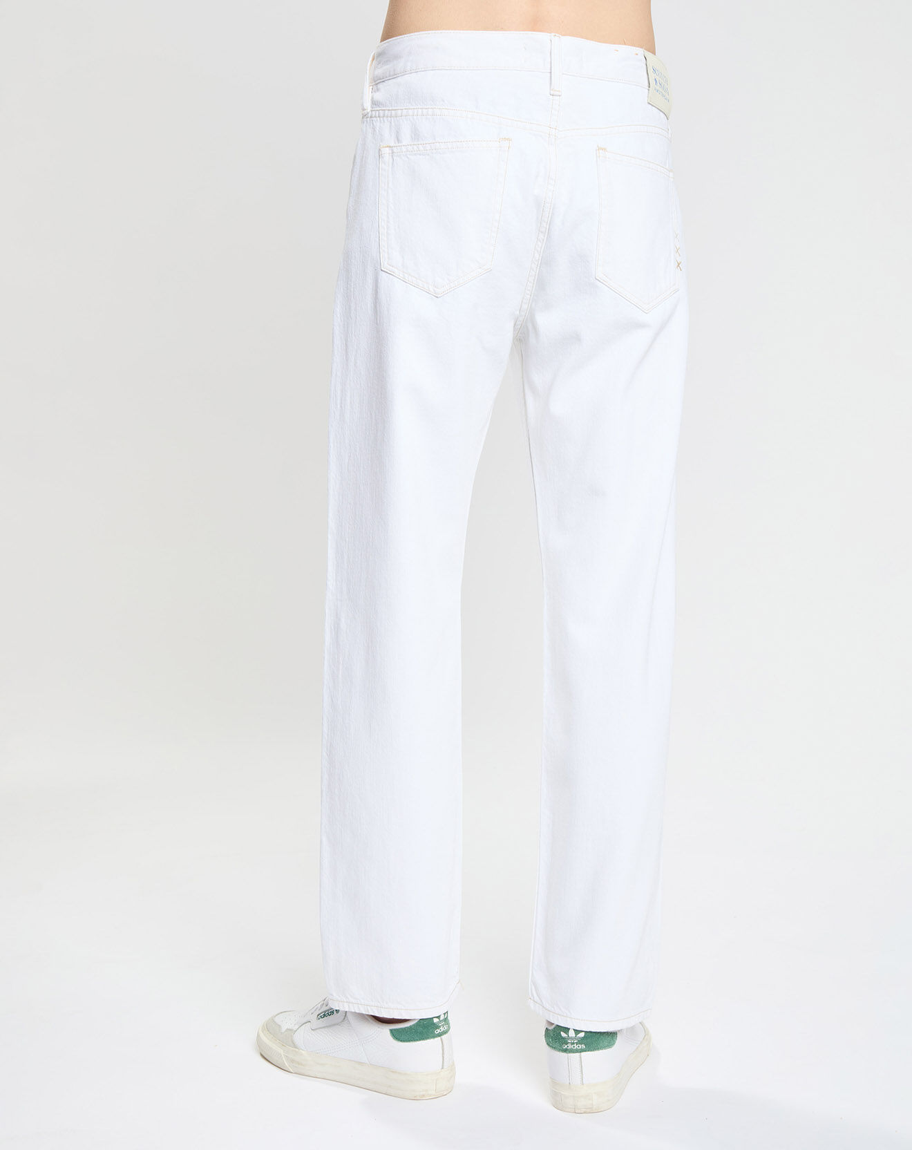 Scotch & Soda Jean en Coton Bio mélangé Regular Fit blanc