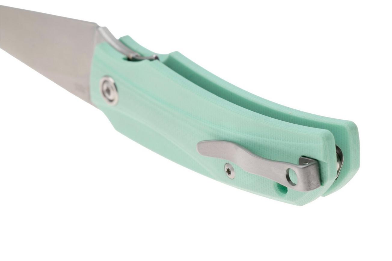 MKM Ice MK IC-GTY Stonewashed Magnacut, Blue G10, zakmes, Tommaso Rumici en Denis Simonutti design