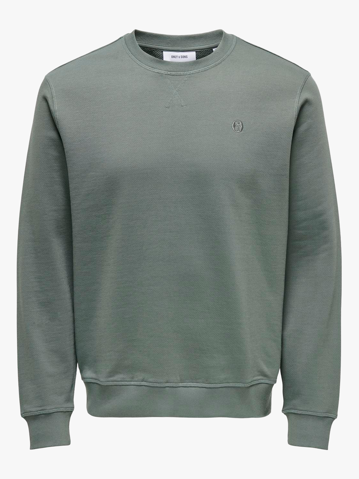 Dan Unbrushed Reg Crew Neck Sweat