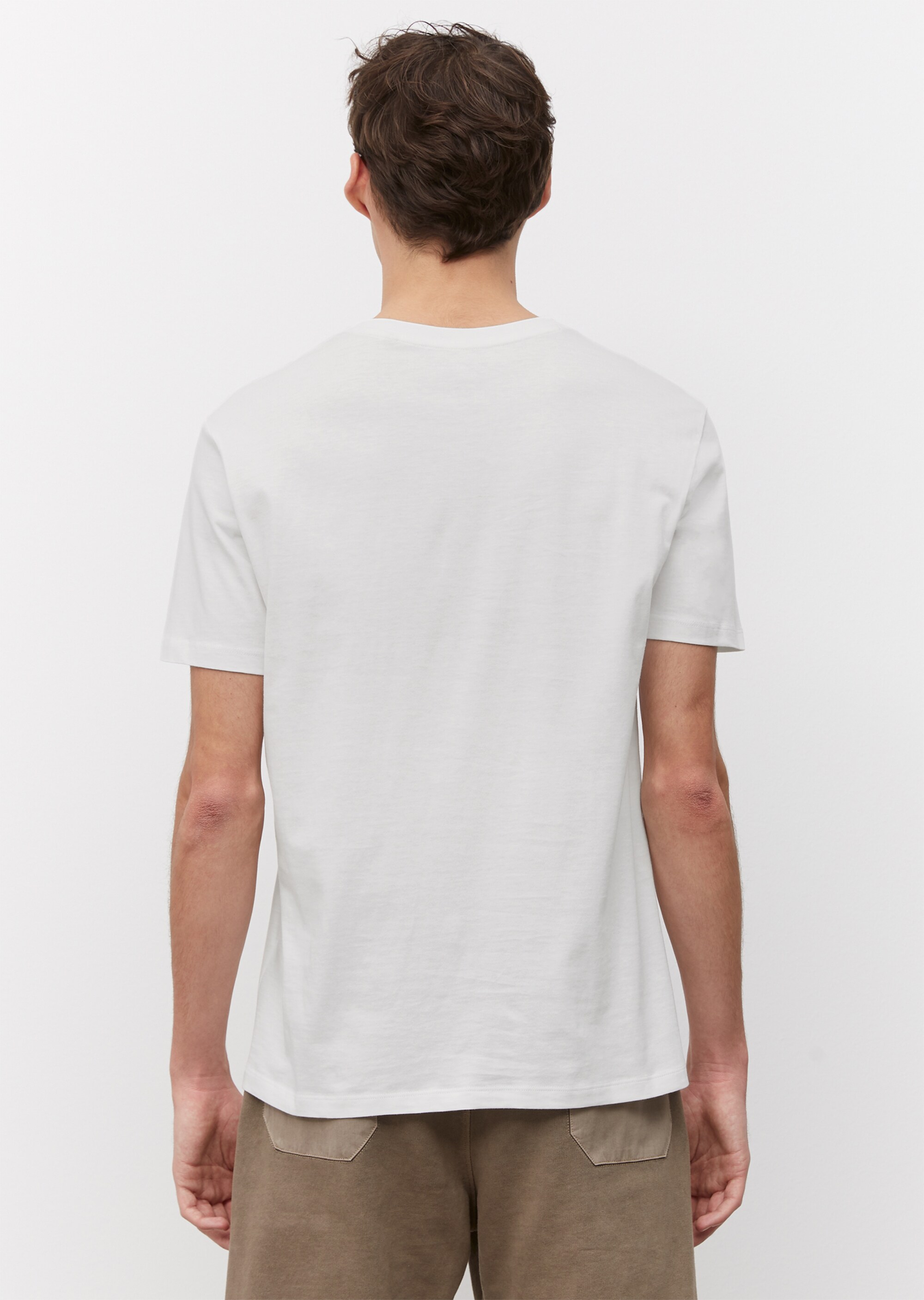 Logo-T-Shirt regular aus reinem Organic Cotton