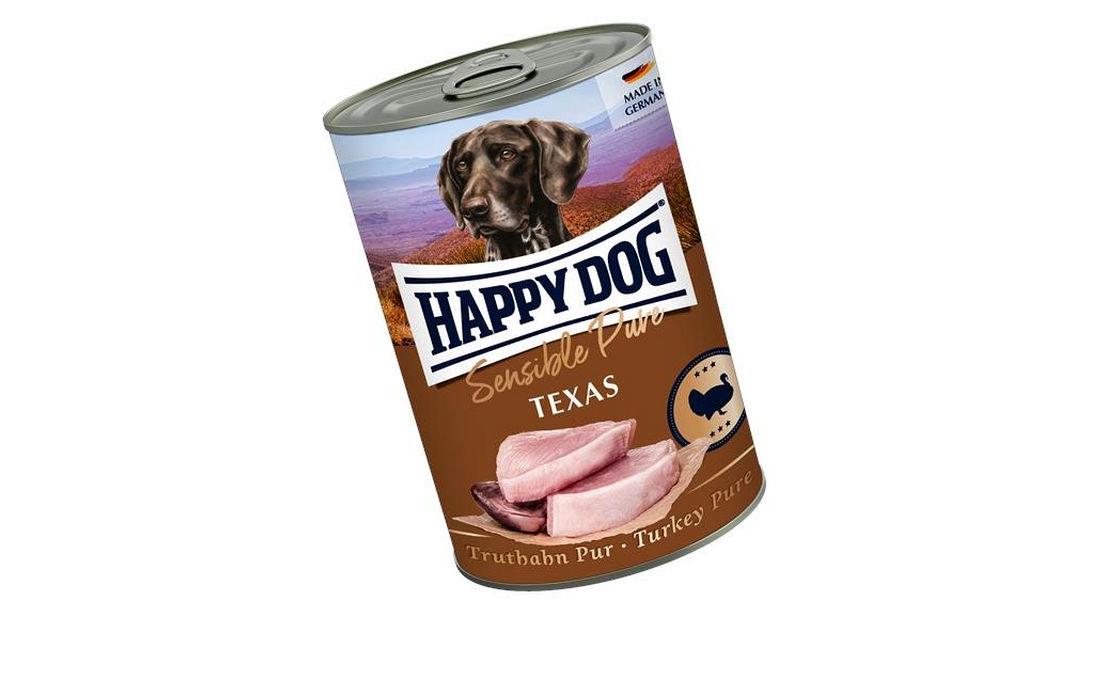 Nassfutter Sensible Pure Texas Truthahn, 400 gAlleinfuttermittel für ausgewachsene Hunde