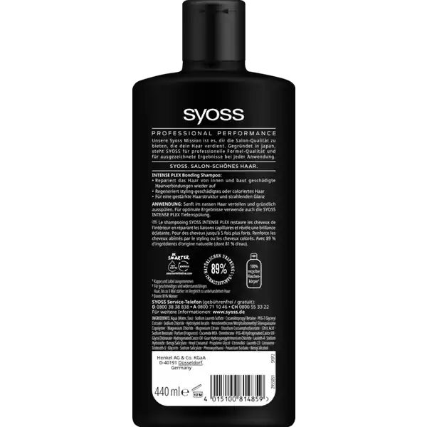 Shampoo Intense Plex
