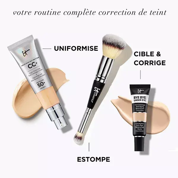 IT Cosmetics Your Skin But Better CC+ Base Corretiva em Creme FPS 50+ Tom Médio Neutro 32ml