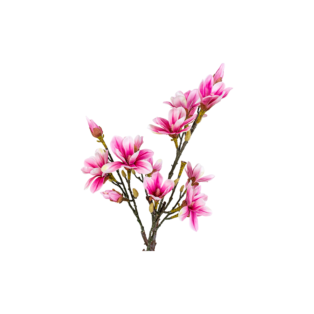 Kunstplant Magnolia Leni Roze