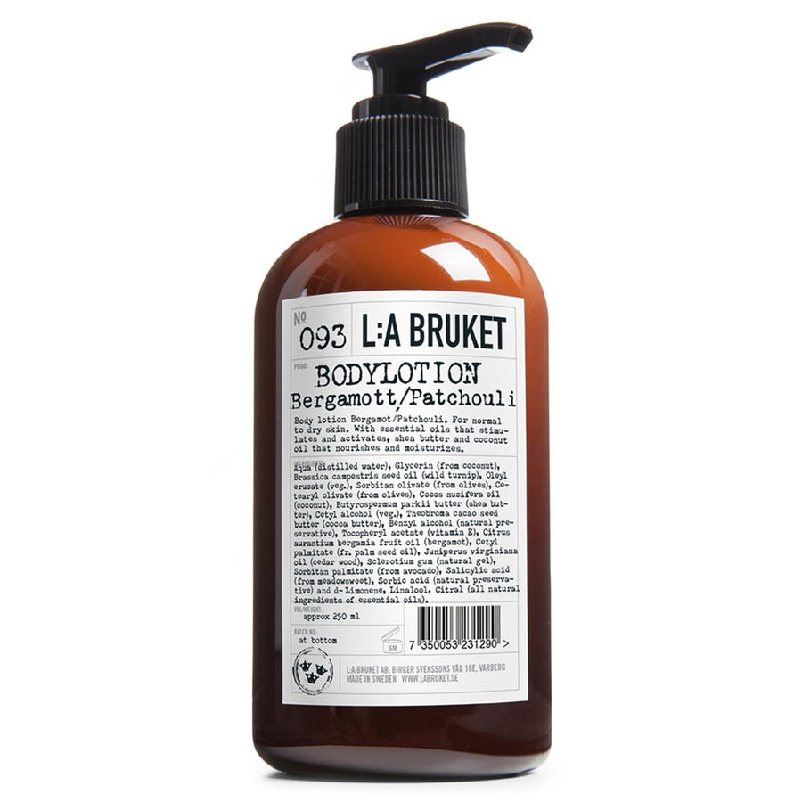 093 Body Lotion Bergamot\/Patchouli