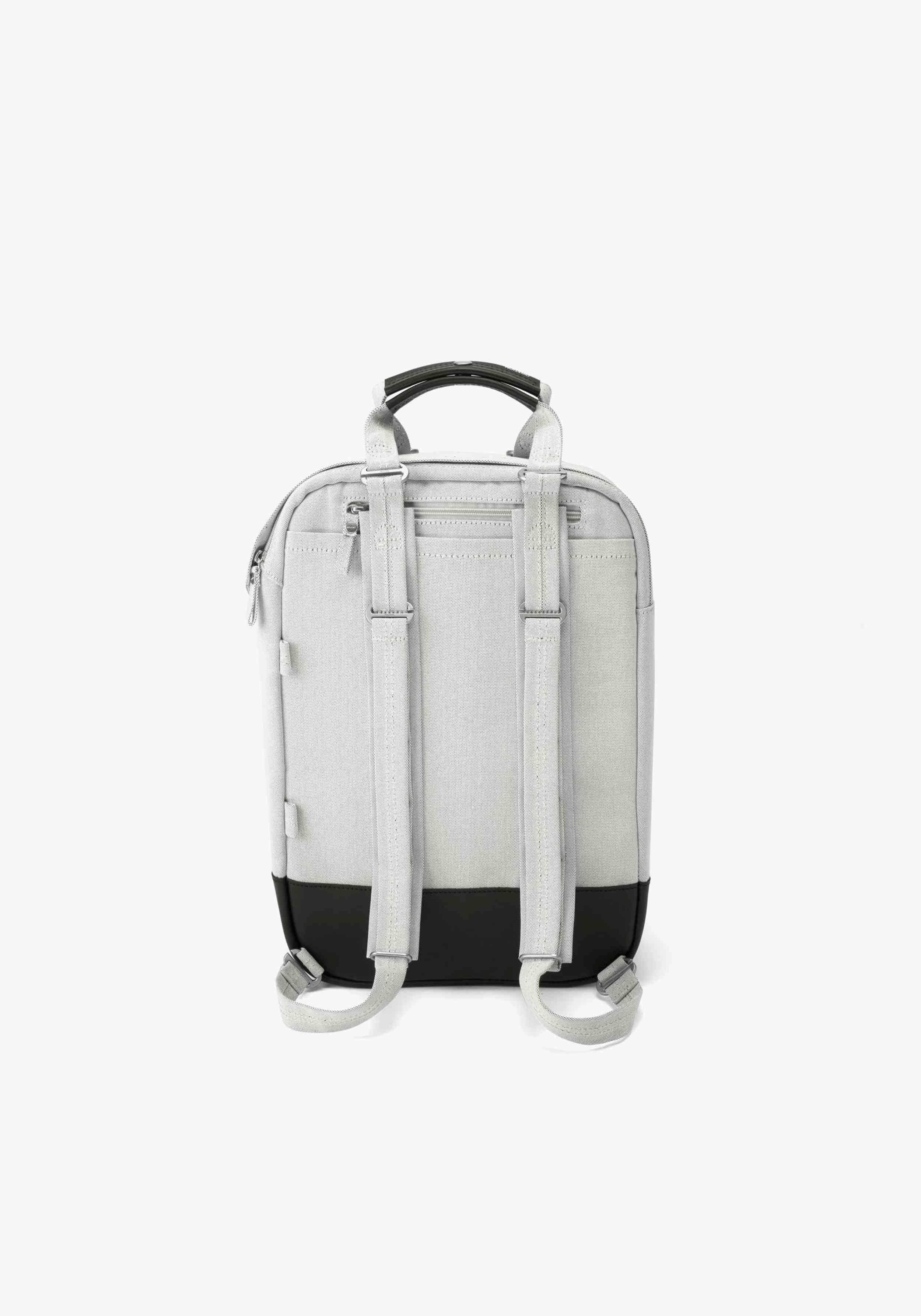 Qwstion Rucksack Bananatex Daypack Gravel Black Leather