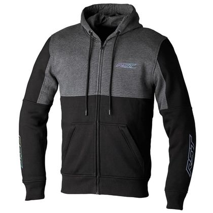 Sweat moto RST ZIP THROUGH URBAN - Gris / Noir