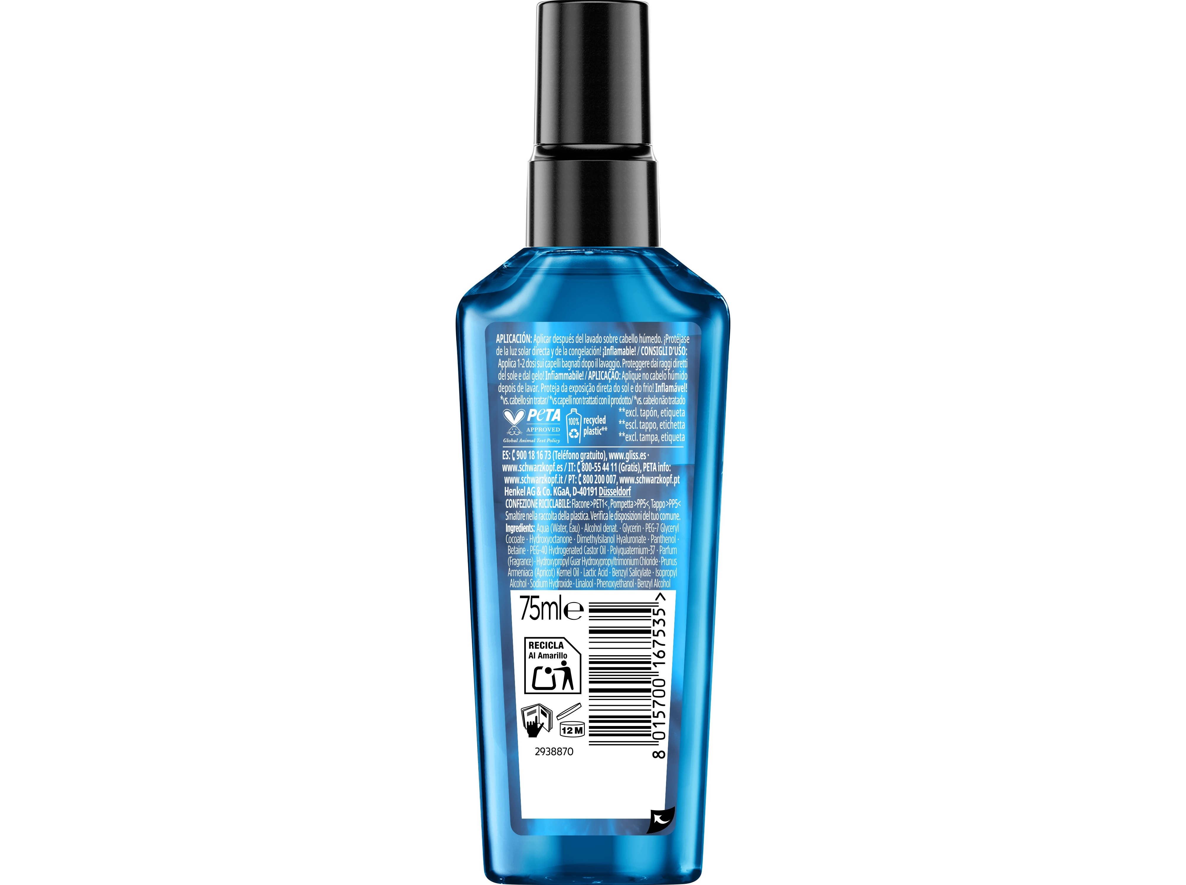 SÉRUM GLISS AQUA REVIVE 75ML