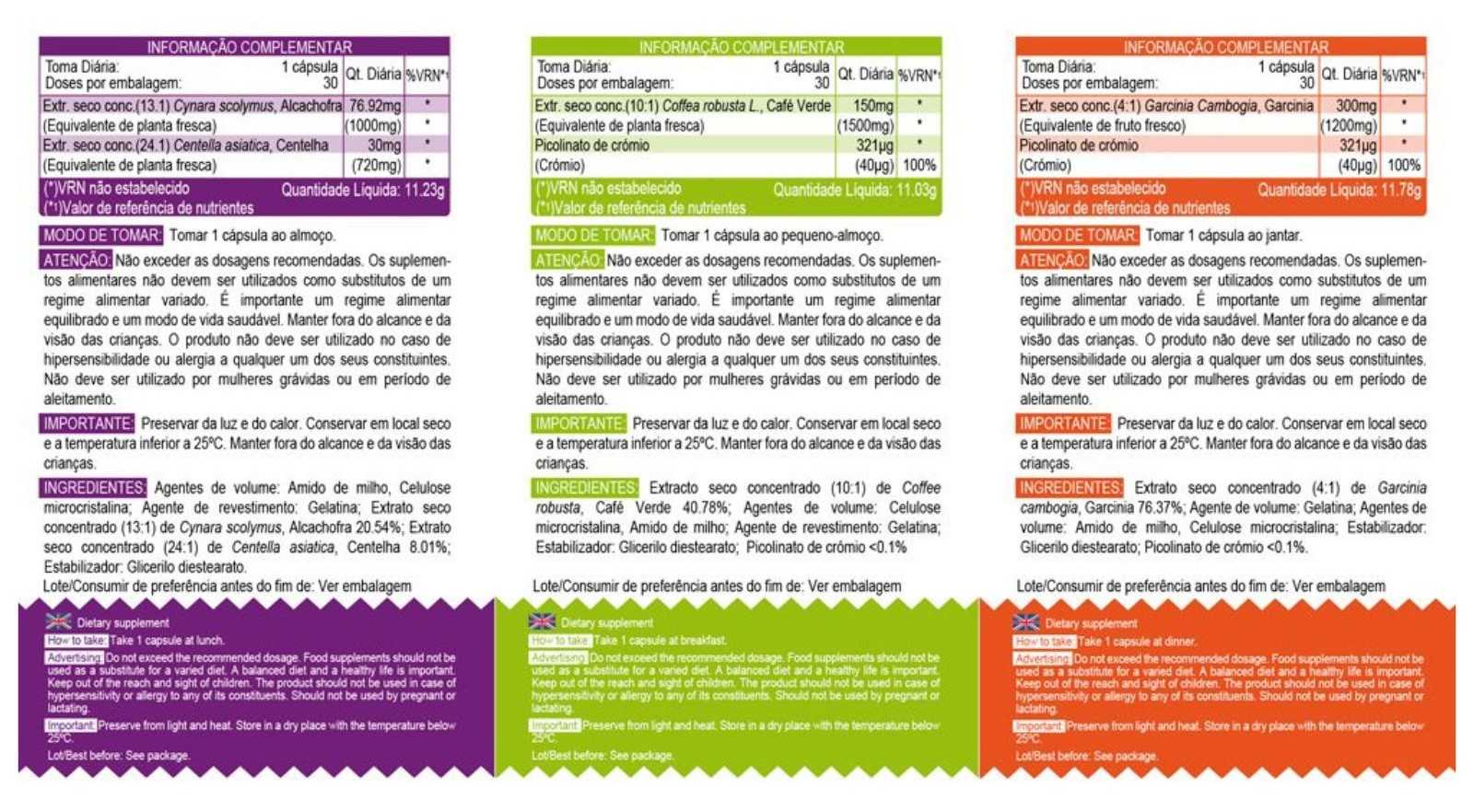 Fharmonat Garcinia Cambogia + Café Verde + Alcachofa, 3x 30 cápsulas