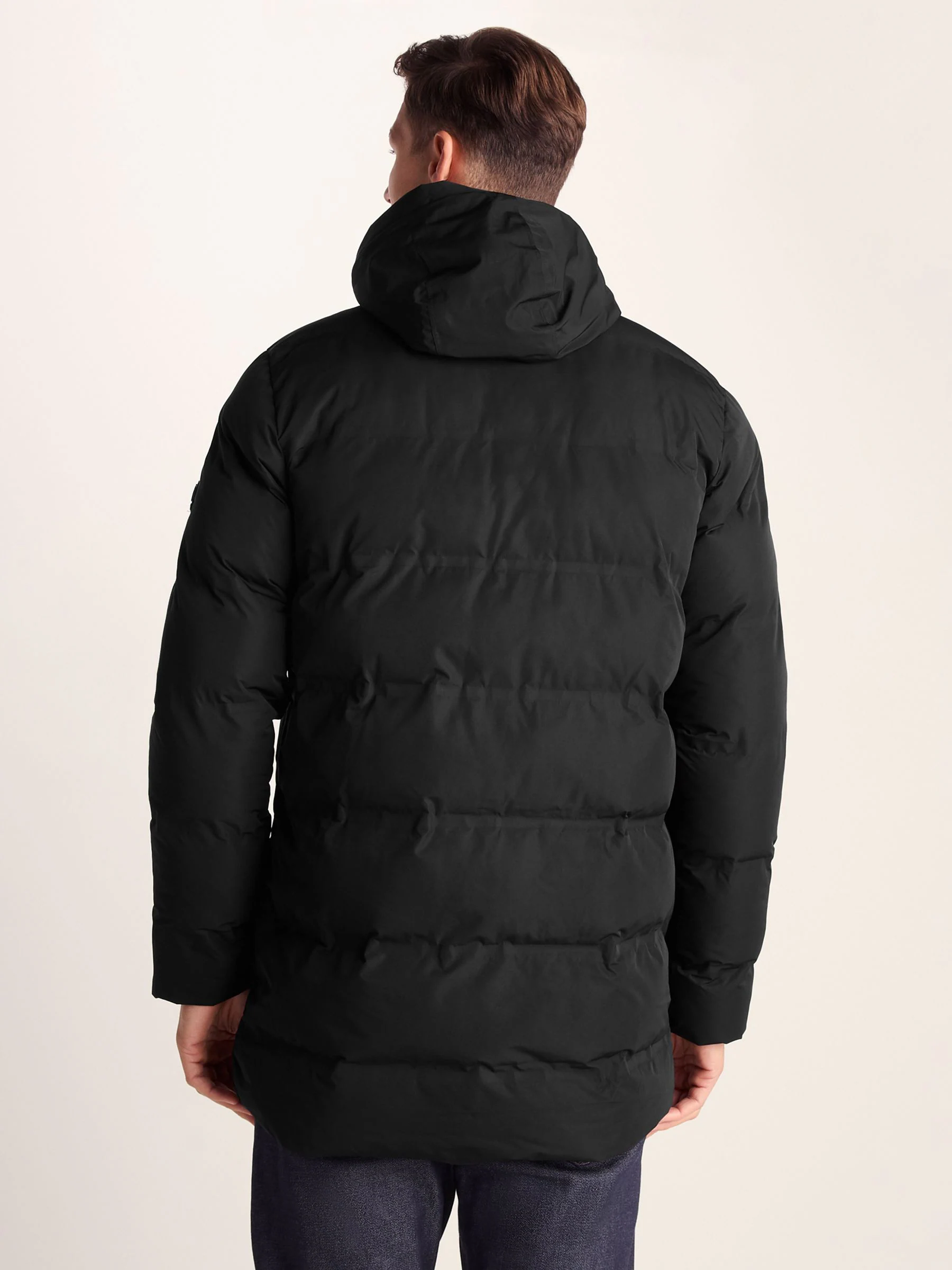 Zwart - Tog 24 - Brinkley herenparka met capuchon