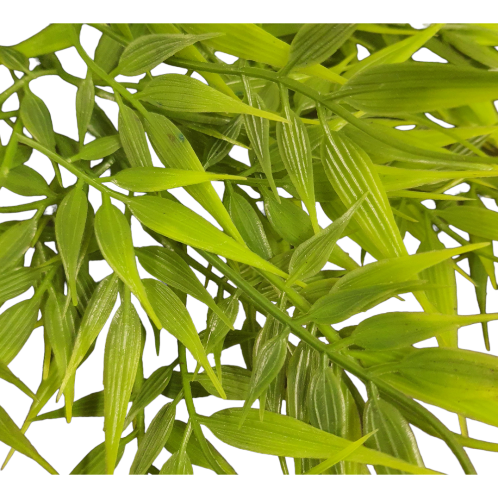 Plante en plastique feuilles de bambou d'environs 46 cm.