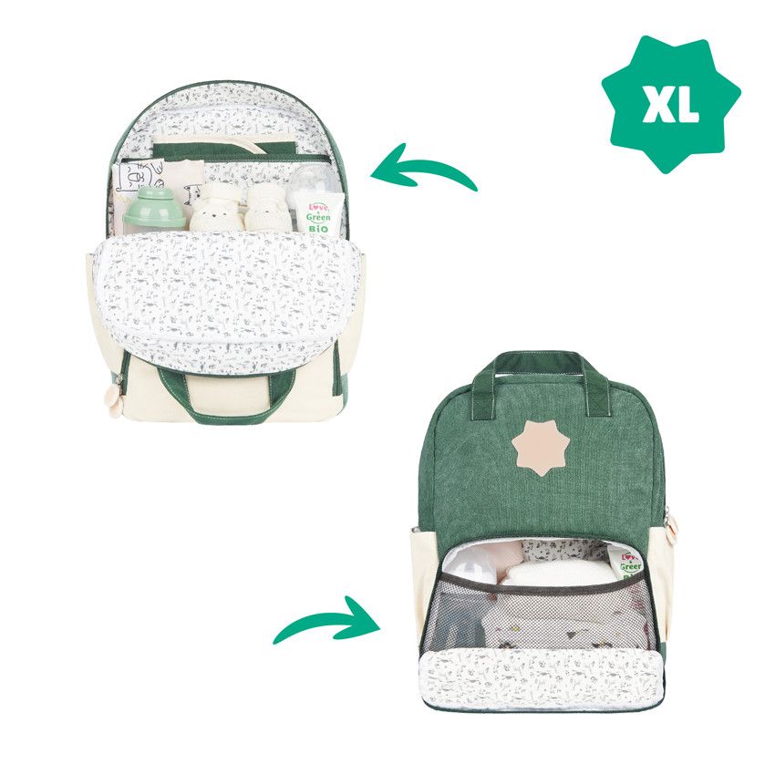 Sac à langer - Safari - Ecru