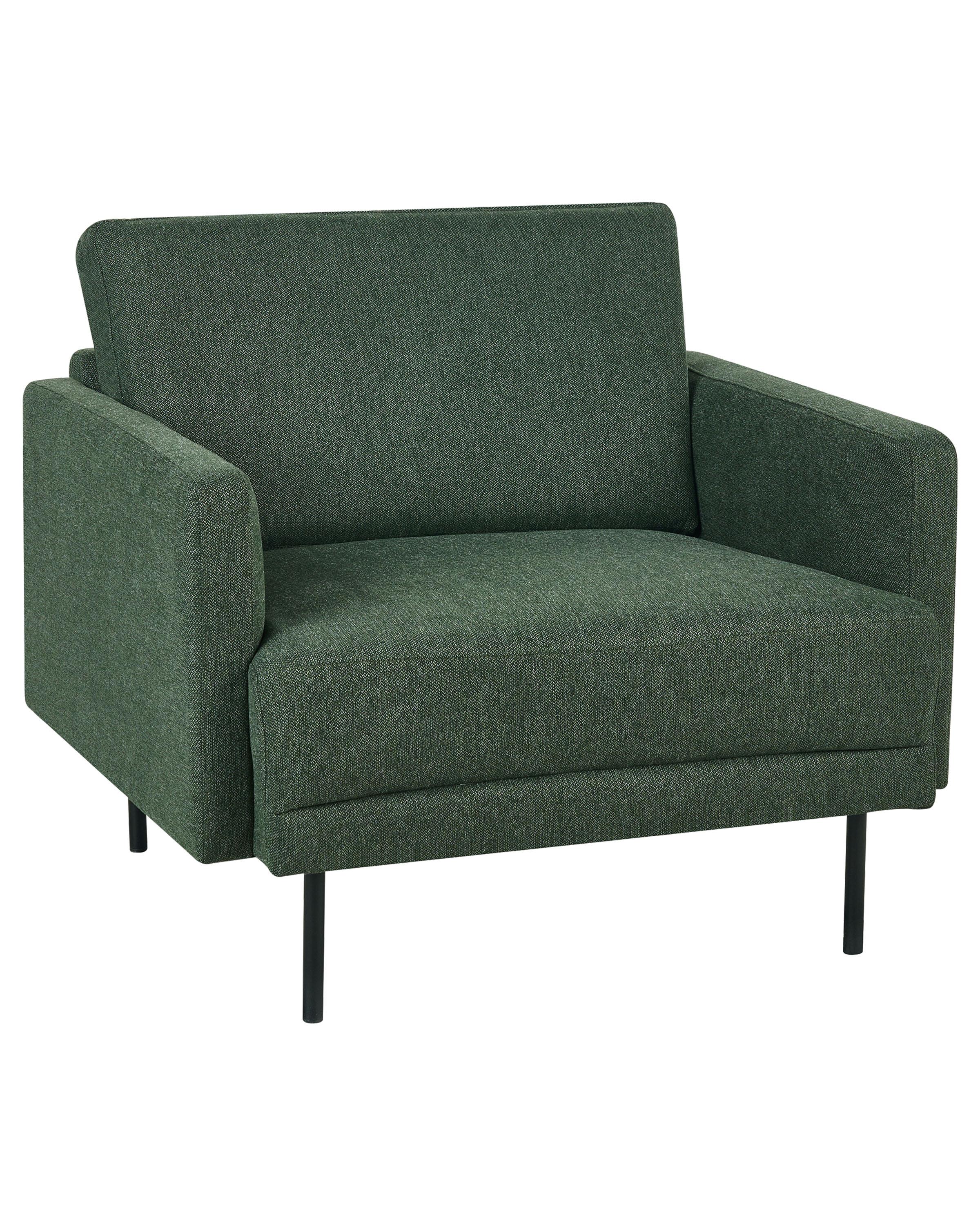 Fauteuil BREDA Stof Donkergroen