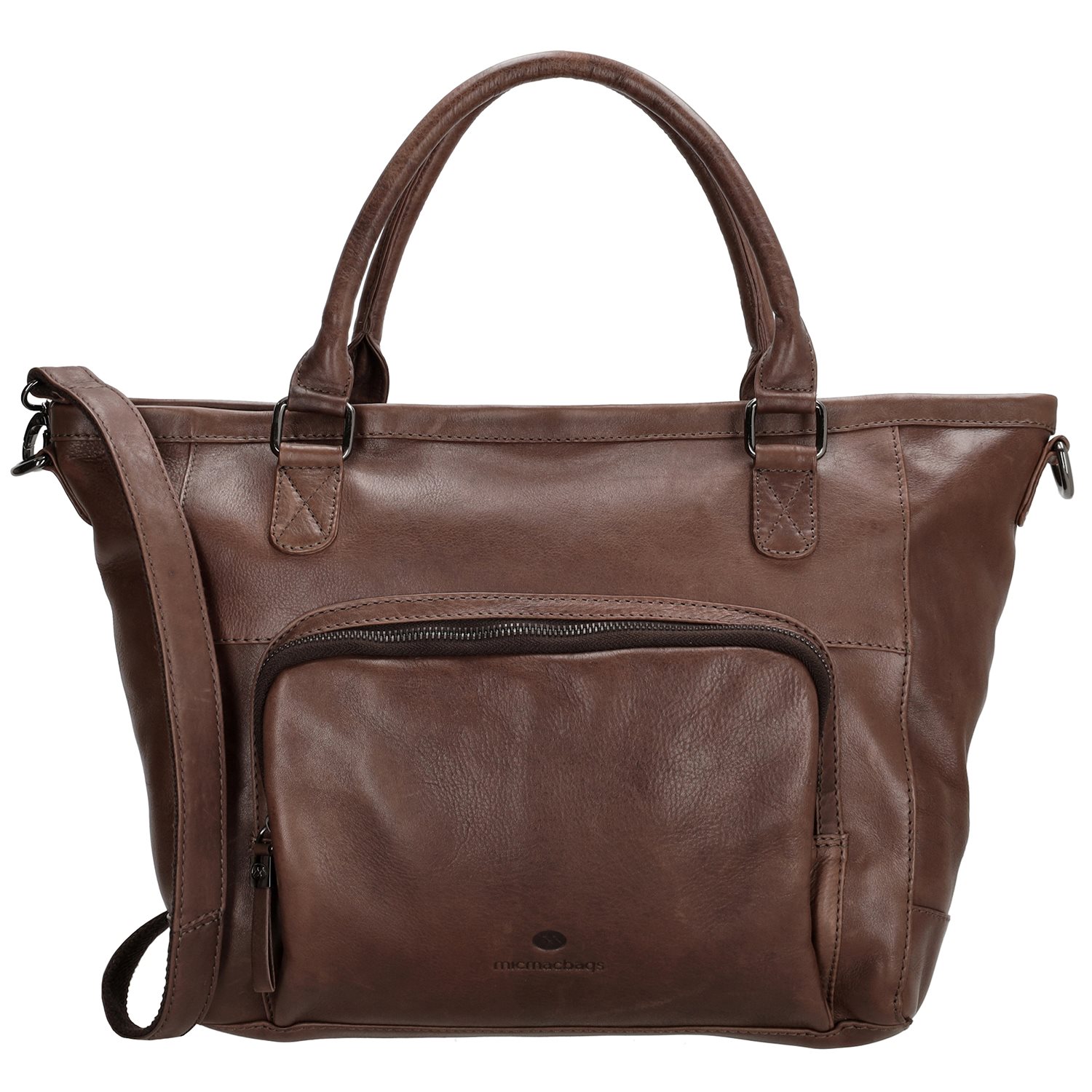 Micmacbags Everyday Handtas donkerbruin