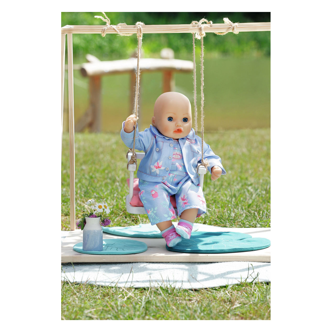 Baby Annabell Active Deluxe Jeans Poppenoutfit, 43cm