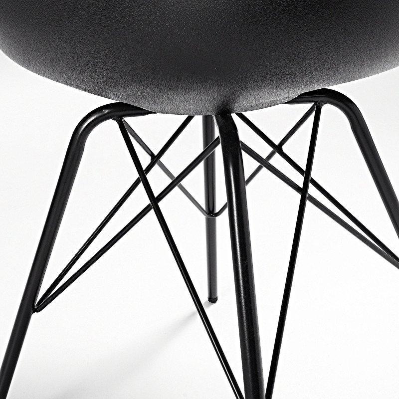 Chaise RALF pieds métal