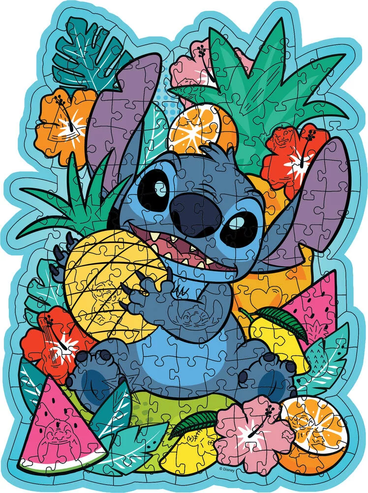 STITCH - PUZZLE EN BOIS - FORME - 150 PIECES